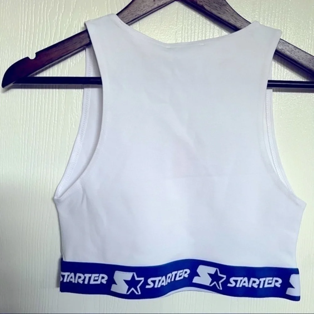 Zara & Starter Limited Edition Crop Top Women’s Size Large USA Logo